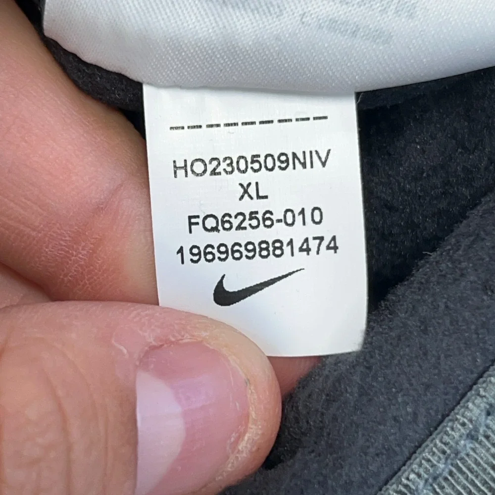 Nike Jacket Women XL Black Sportswear High-Pile Sherpa Full Zip Pockets Oversize